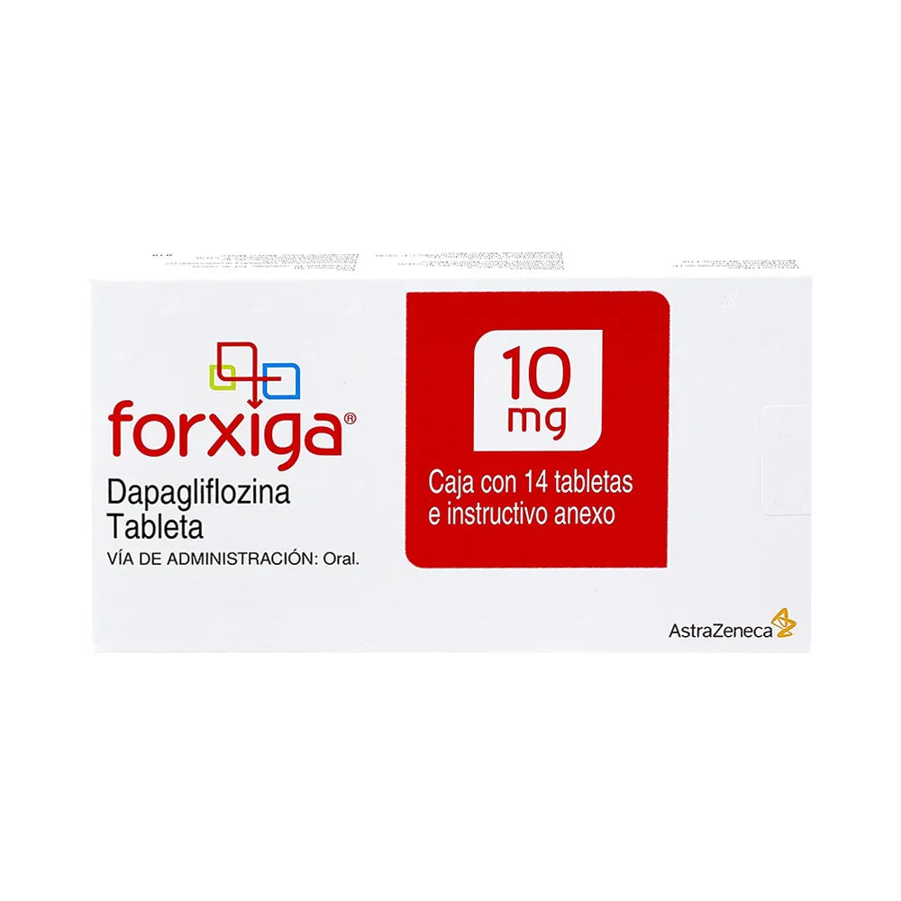 Forxiga 10 mg, 14 Tabletas