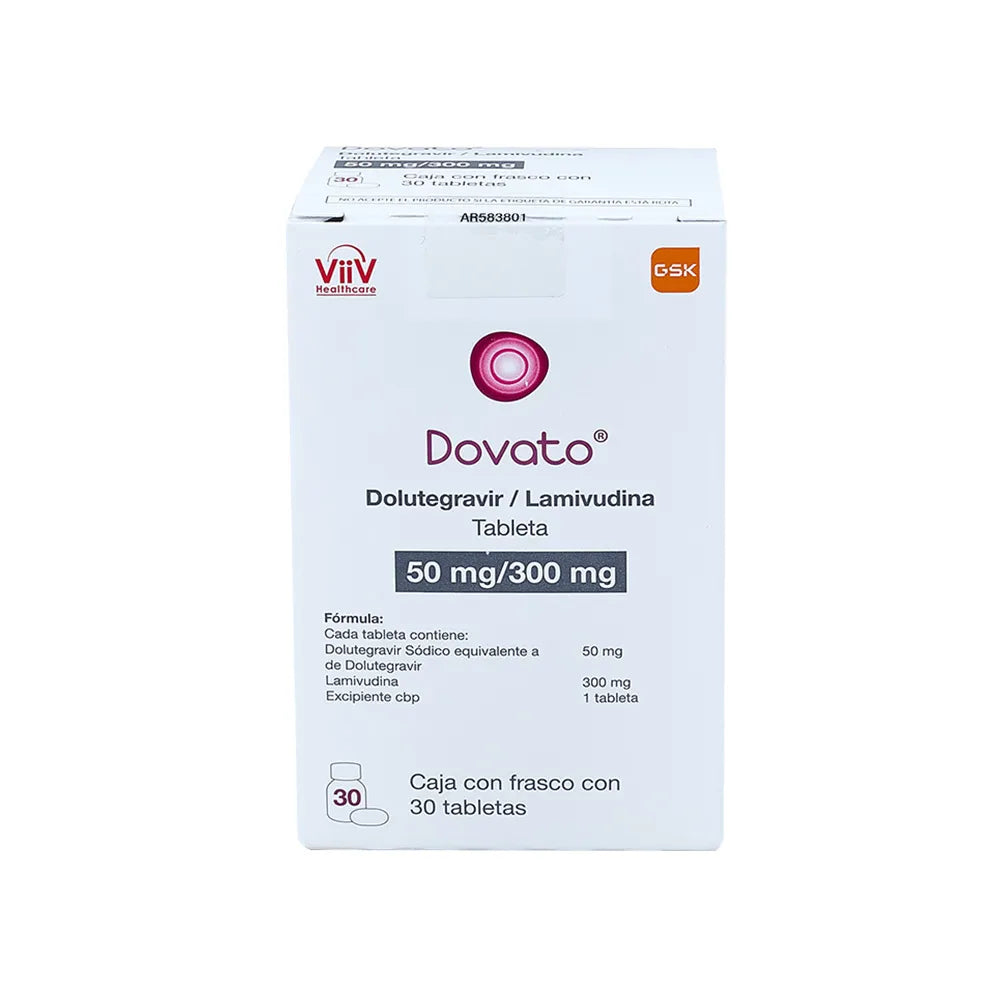 Dovato 50/300 mg, 30 Tabletas