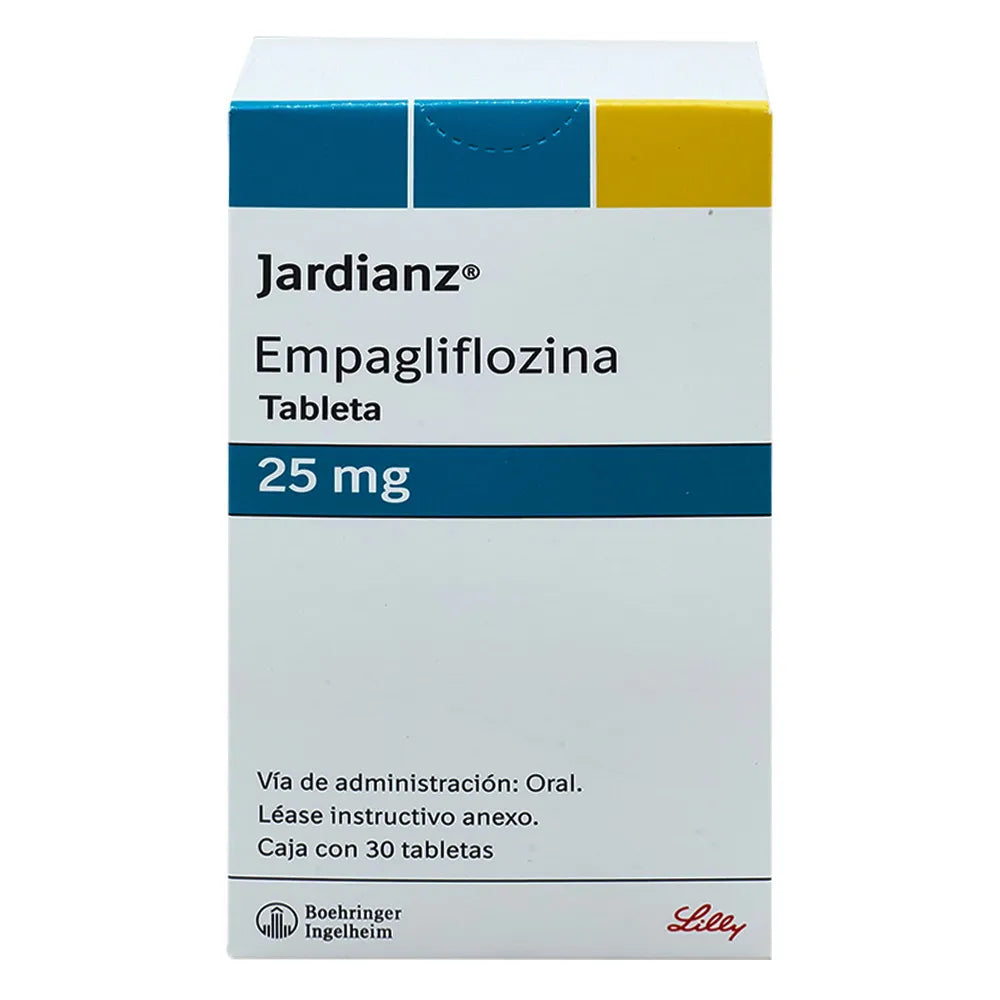 Jardianz 25 mg, 30 Tabletas