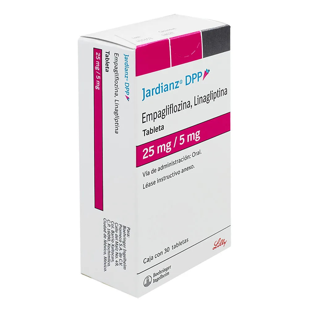 Jardianz DPP 25/5 mg, 30 Tabletas