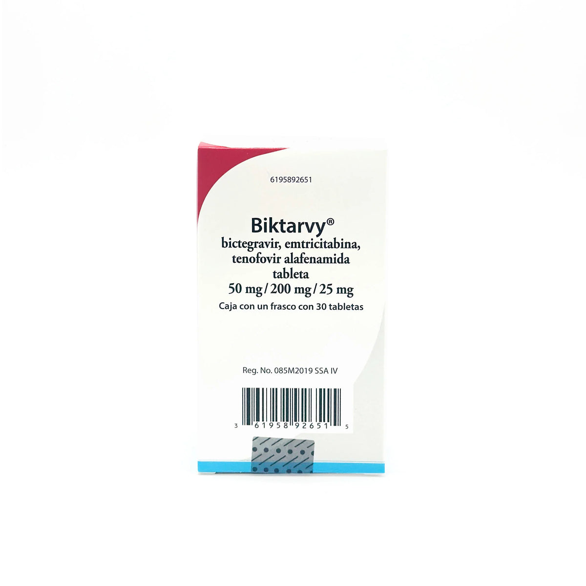 Biktarvy 50 mg/200 mg/25 mg bictegravir emtricitabina tenofovir alafenamida, 30 tabletas-thumbmail-4