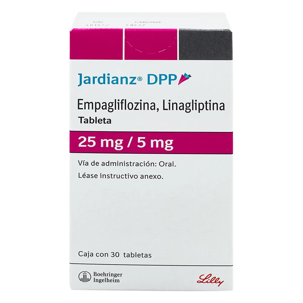 Jardianz DPP 25/5 mg, 30 Tabletas