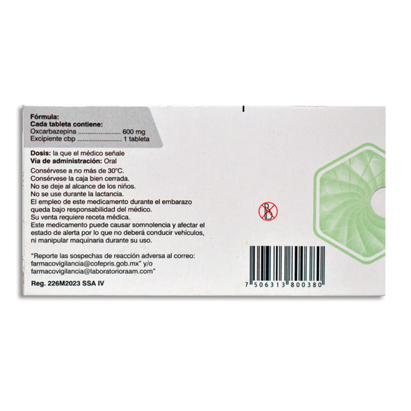 DORIRAAM 600 mg oxcarbazepina, 20 tabletas-thumbmail-2