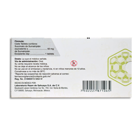 FERMIG 50 mg sumatriptan, 4 tabletas-thumbmail-2