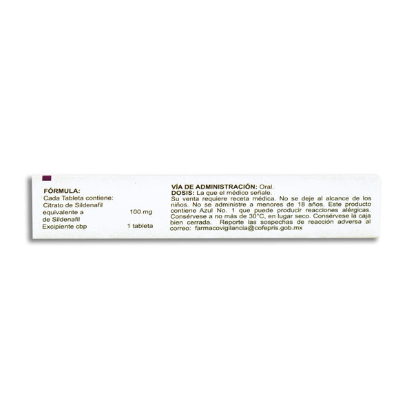 Sildenafil 100 mg Ultra, 8 tabletas-thumbmail-2