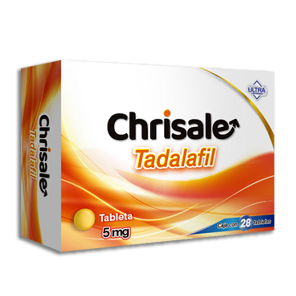 Chrisale 5 mg tadalafil, 28 tabletas
