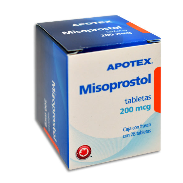 Misoprostol Apotex 200 mcg, 28 tabletas
