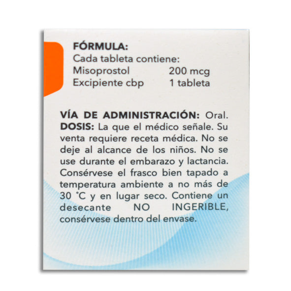 Misoprostol Apotex 200 mcg, 28 tabletas-thumbmail-2