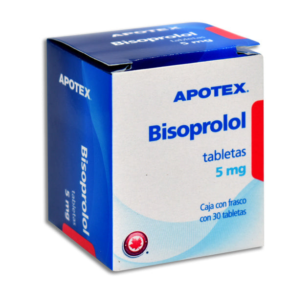 Bisoprolol Apotex, 30 tabletas