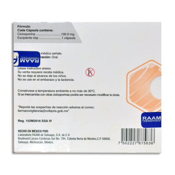 EMICROX 100 mg ciclosporina, 50 cápsulas-thumbmail-2