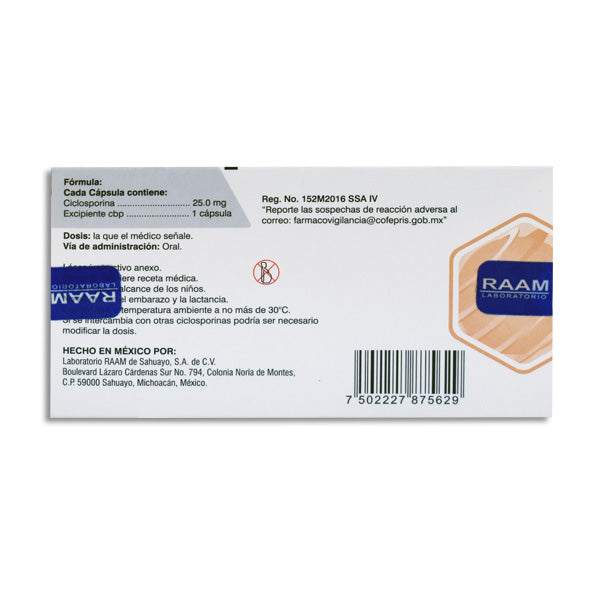 EMICROX 25 mg ciclosporina, 50 cápsulas-thumbmail-2
